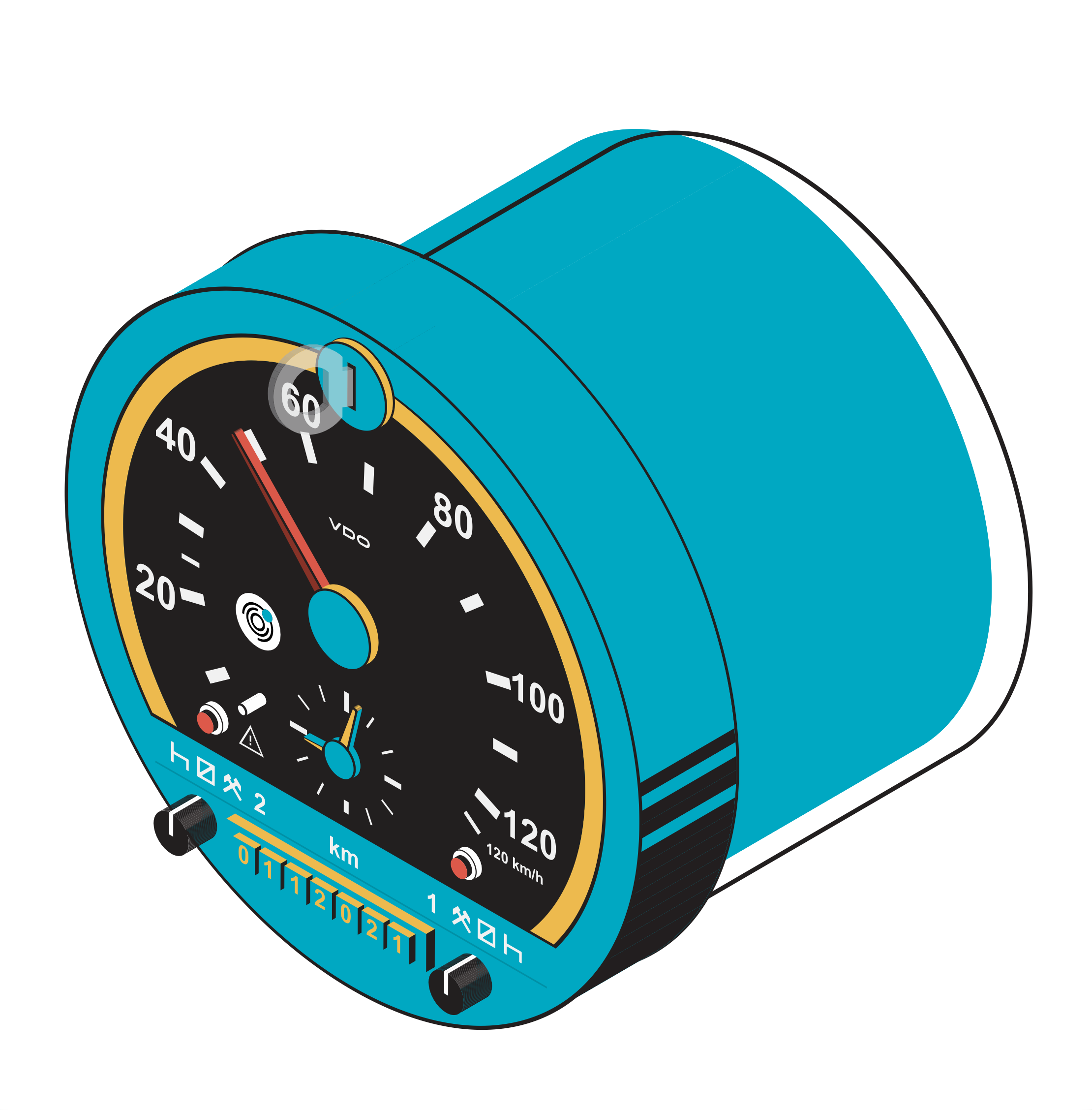 1318 Kienzle Tachograf